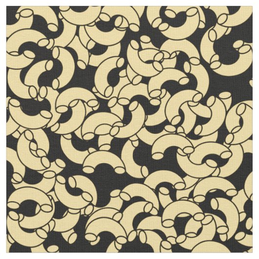Elbow Pasta Fabric Stof (Close Up)