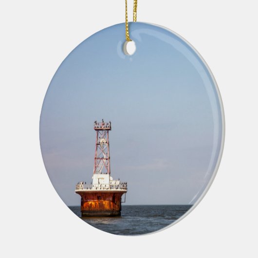 Elbow van Cross Ledge Lighthouse Keramisch Ornament (Links)