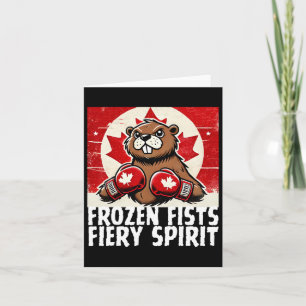 Elbows Up Canada Canadese Counter Tariffs Beaver B Kaart