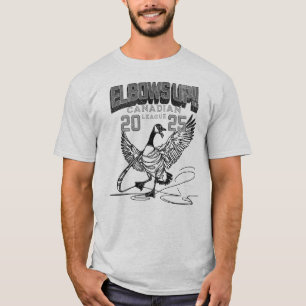 Elbows UP Canada Goose Hockey Cultuur T-shirt