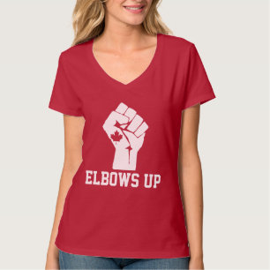 Elbows Up Canada - trotse Canadees T-shirt
