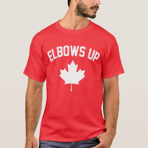 Elbows Up Canada - trotse Canadees T-shirt