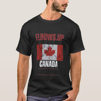 Elbows Up Energie – Canadese Street T-shirt
