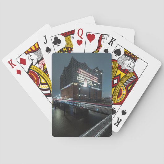 Elbphilharmonie Hamburg Pokerkaarten (Achterkant)