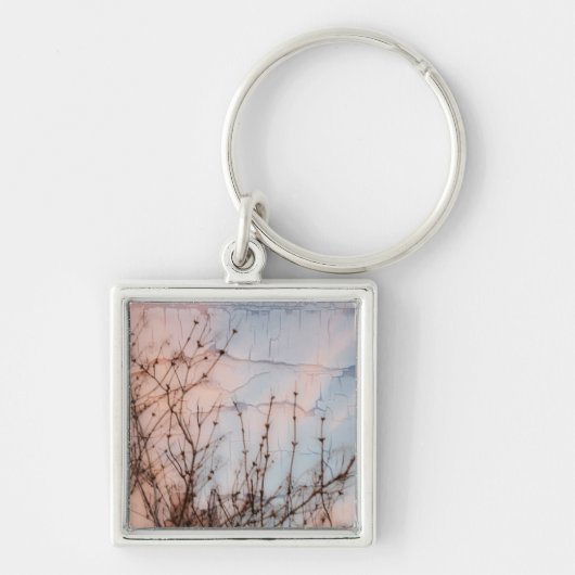 Elder Branches Silhouette Sleutelhanger (Voorkant)
