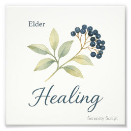 Elder — Healing Foto Afdruk