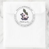Elderberry Jam Modern label (Tas)