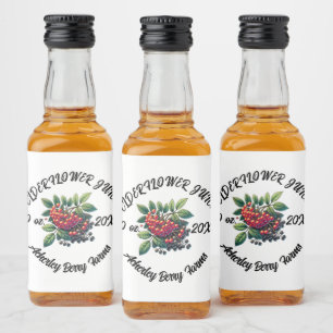 ELDERFLOWER JUICE stickers voor potten