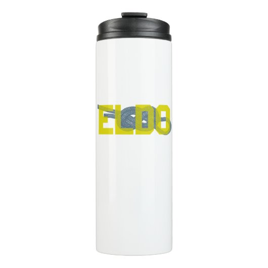 Eldorado Canyon Figuur 8 Klimaatverandering Thermosbeker (Voorkant)