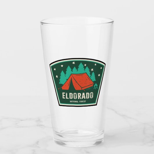 Eldorado National Forest Camping Glas (Voorkant)