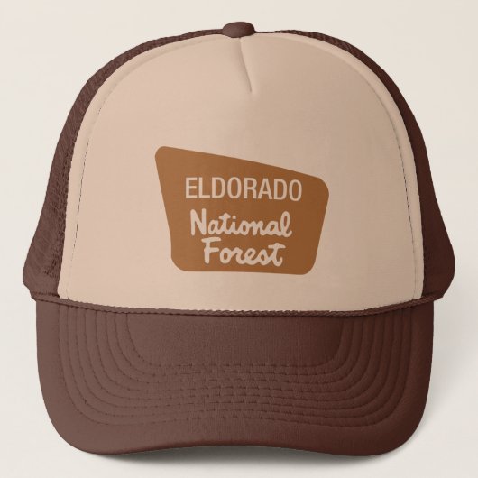 Eldorado National Forest (Sign) Trucker Pet (Voorkant)