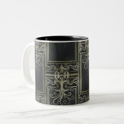 Eldrich Mug noir et or (Devant gauche)