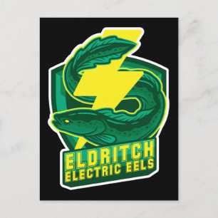Eldritch Electric Eels Briefkaart