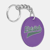 Eldritch League Script – belettering Sleutelhanger (Voorkant Links)