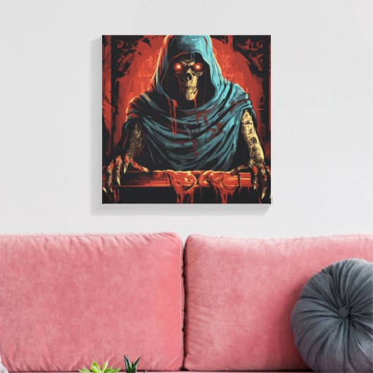 Eldritch ontwaken canvas afdruk (Insitu (Woonkamer))