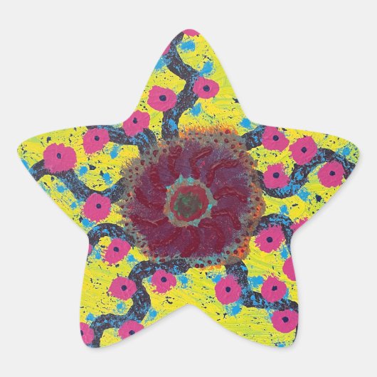 Eldritch Vigil Star Sticker (Voorkant)