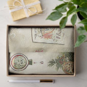 Ele kerstontwerpserie #3 Weefselpapier Tissuepapier (Geschenk)