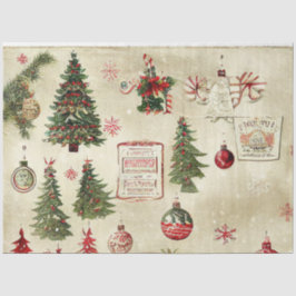 Ele kerstontwerpserie #3 Weefselpapier Tissuepapier