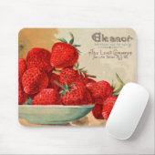 Eleanor aardbeien Pakket Mousepad Muismat (Met muis)