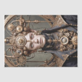 Eleanor de Steampunk Keizerin - Decoupage - Tissuepapier (Voorkant)