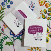 Eleanor Roosevelt cartes pour notes plats et envel