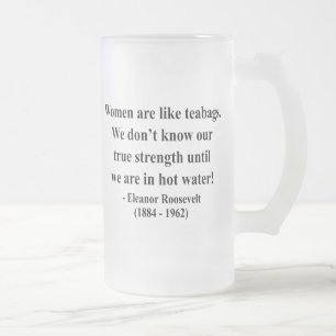 Eleanor Roosevelt Citaat 6a Matglas Bierpul
