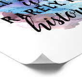 Eleanor Roosevelt cite une affiche sur les femmes (Coin)