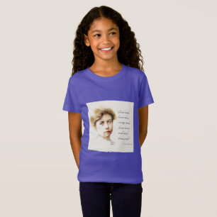 Eleanor Roosevelt & Grote Geesten Citaat T-shirt