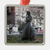 Eleanor Roosevelt Monument Metalen Ornament (Voorkant)