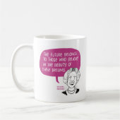 Eleanor Roosevelt mug (Gauche)