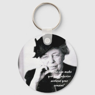 Eleanor Roosevelt - Niemand kan je het gevoel geve Sleutelhanger