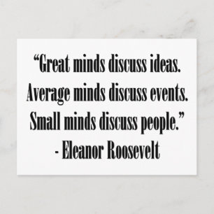 Eleanor Roosevelt Quote Briefkaart