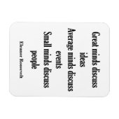 Eleanor Roosevelt Quote | Grote Meren Magneet (Horizontaal)