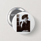 Eleanor Roosevelt Ronde Button 5,7 Cm (Voorkant /achterkant)