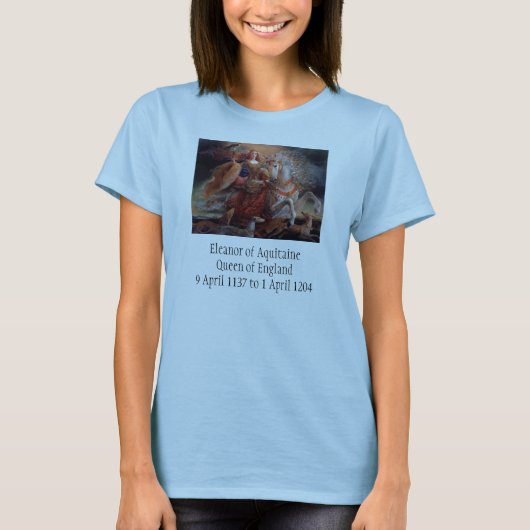 Eleanor van Aquitaine T-shirt (Voorkant)