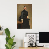 Eleanora Iselin - John Sargent Poster d'art (Bureau à domicile)