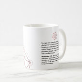 Elect Art : Courage : 6 sur 7 Mug de vertu (Devant droit)