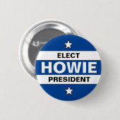 Elect Howie Hawkins President Ronde Button 5,7 Cm (Voorkant /achterkant)