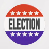 Election Button Labels (Design 1)