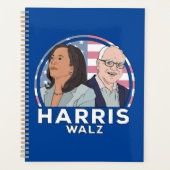 Élection de Harris Walz (Devant)