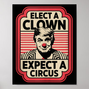 Élection D'Un Clown Attendez-Vous À Une Impression