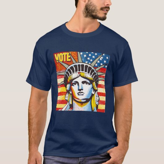 Élection T-shirt Liberty 2024 (Devant)