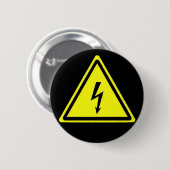 ELECtOBER LOGO BADGE BK Ronde Button 5,7 Cm (Voorkant /achterkant)