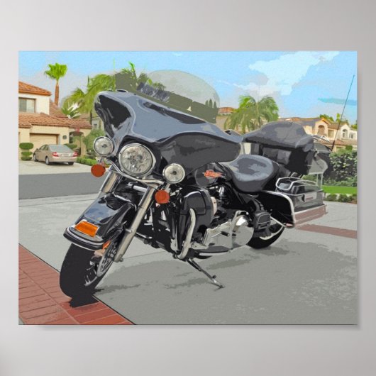 Electra Glide Poster Art (Voorkant)