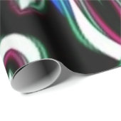 Electric Bloom Mandala Cadeaupapier (Rol Hoek)