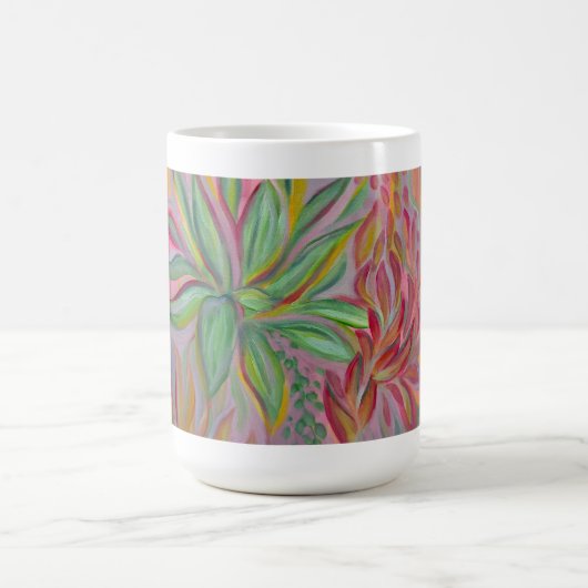 Electric Blooms Mug (Centre)