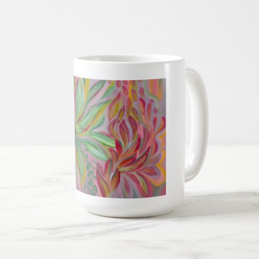 Electric Blooms Mug (Devant droit)