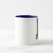 Electric Blue Guitar Mok (Midden)