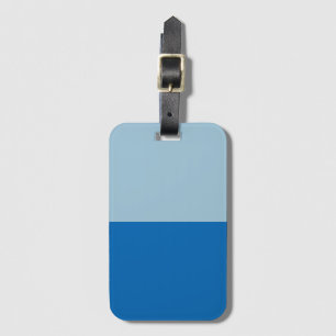 Electric Blue Lemonade en Aquamarine Duo Tone Bagagelabel