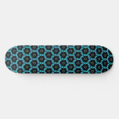 Electric Blue Mandala Skateboard (Horizontaal)